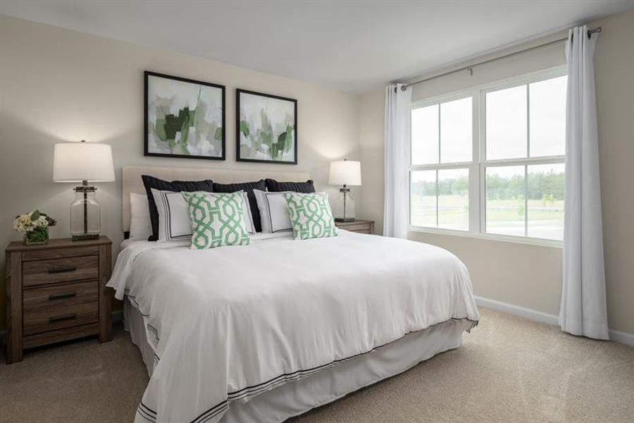 Need everything on one level? Enjoy easy living with a 1st floor owner’s suite!