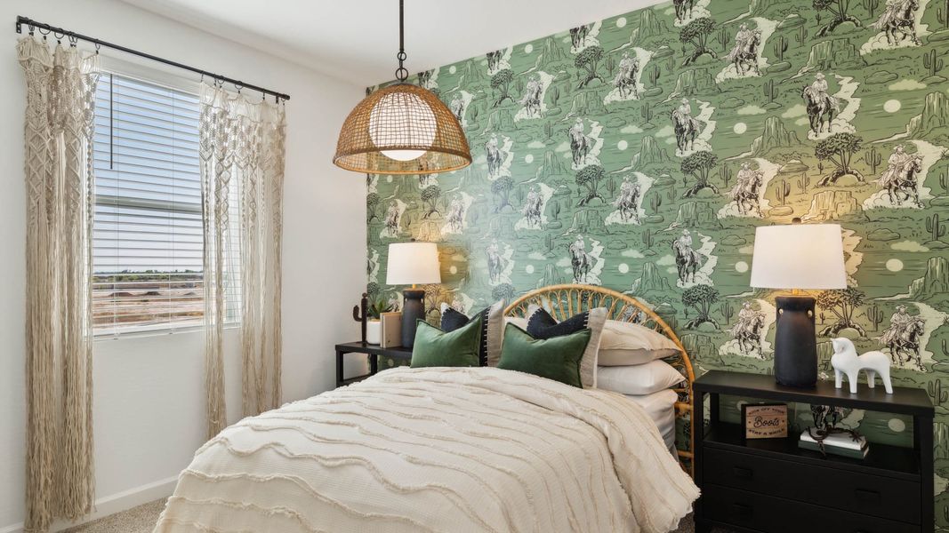 Furnished interior in a model home at Del Rio Ranch in Avondale (Image 26).