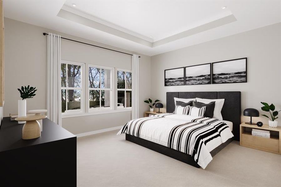 Your private retreat, exactly where you want it, main or second level.