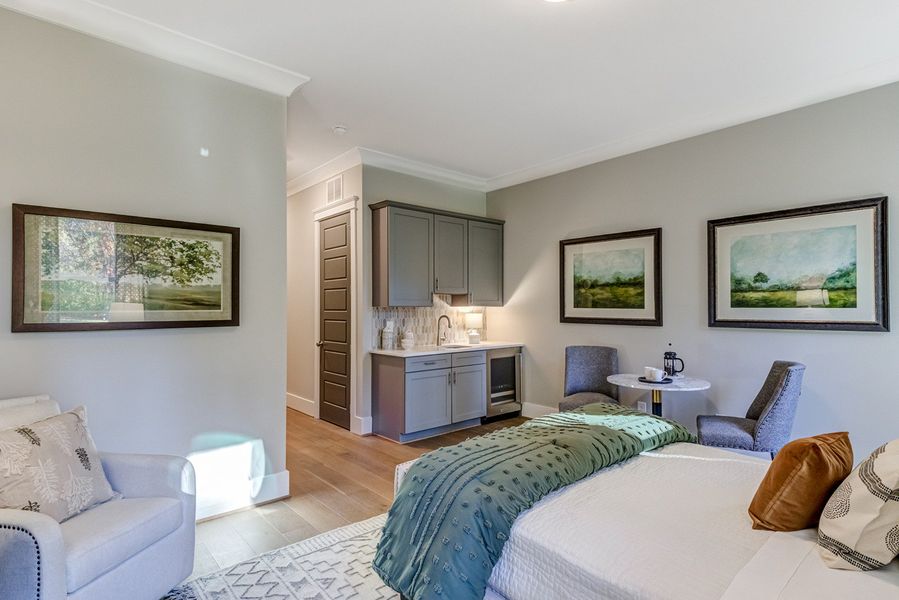 Furnished interior in a model home at Stonewall in Hillsborough (Image 18). Furnished interior in a model home at Stonewall in Hillsborough (Image 18).