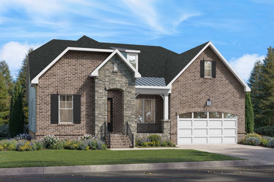 Cambridge Elevation C - French Country