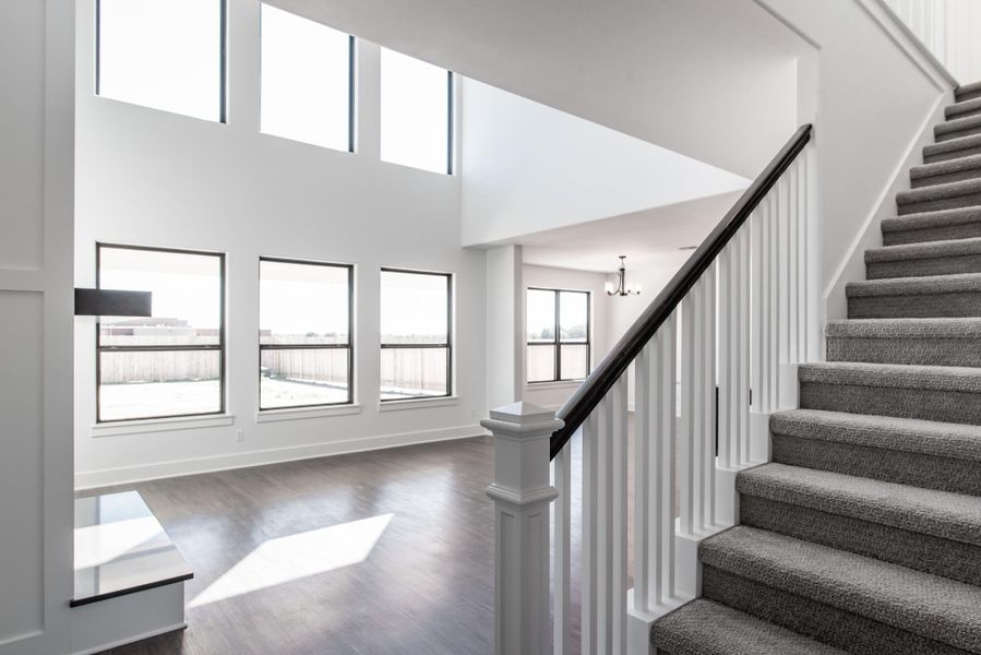Furnished interior in a model home at The Ranches at TerraVista in Victoria (Image 6). Furnished interior in a model home at The Ranches at TerraVista in Victoria (Image 6).