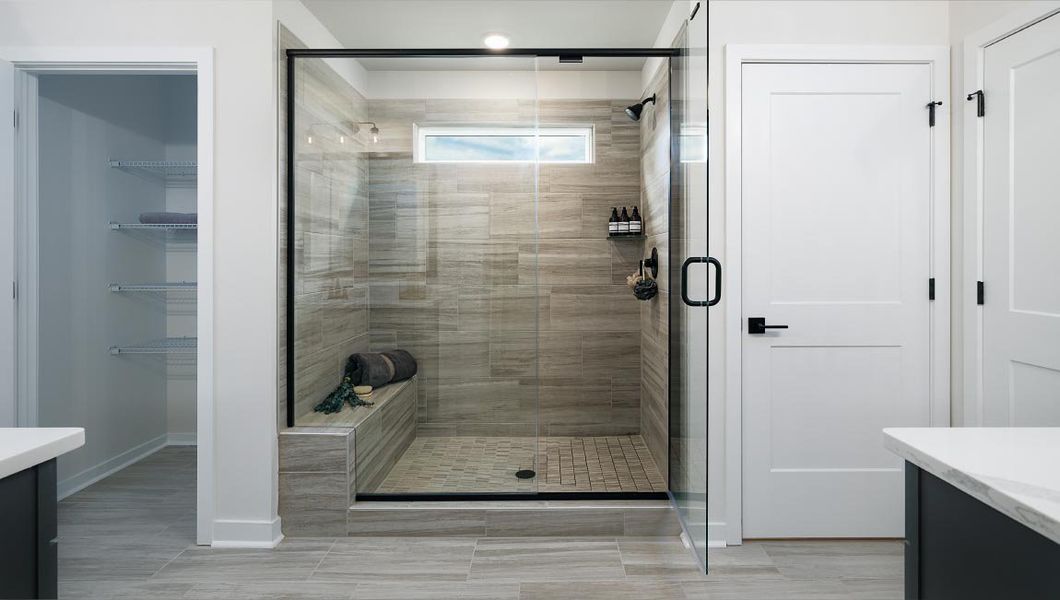 Furnished interior in a model home at Sanctuary at Southgate in Indian Trail (Image 27). Furnished interior in a model home at Sanctuary at Southgate in Indian Trail (Image 27).