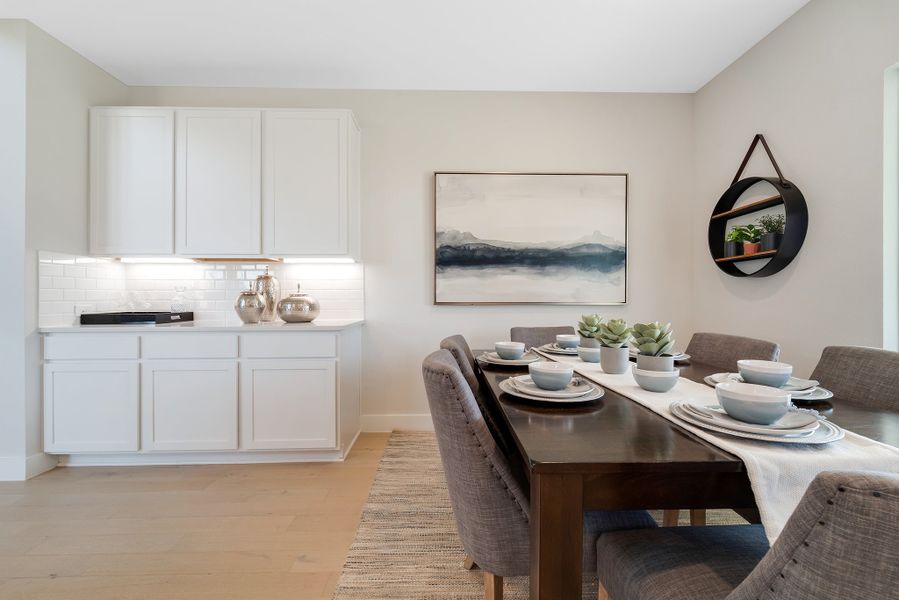 Furnished interior in a model home at Bluestem in Brookshire (Image 30). Furnished interior in a model home at Bluestem in Brookshire (Image 30).