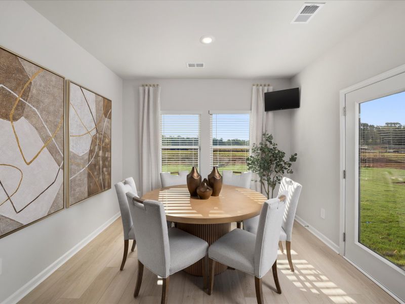 Furnished interior in a model home at Pleasant Brook in Piedmont (Image 8).