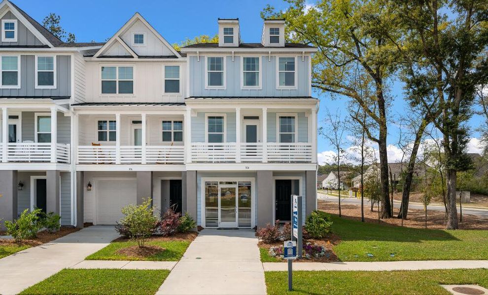 Front exterior of a home in the New Riverside Village community, located in Bluffton, SC (Image 4).