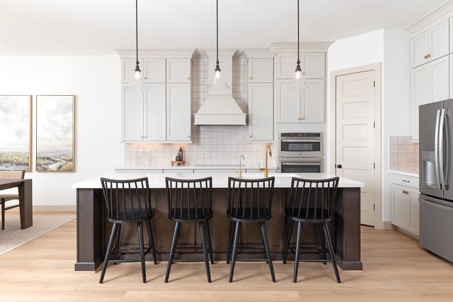 Furnished interior in a model home at Blue Heron Estates in Mont Belvieu (Image 32).