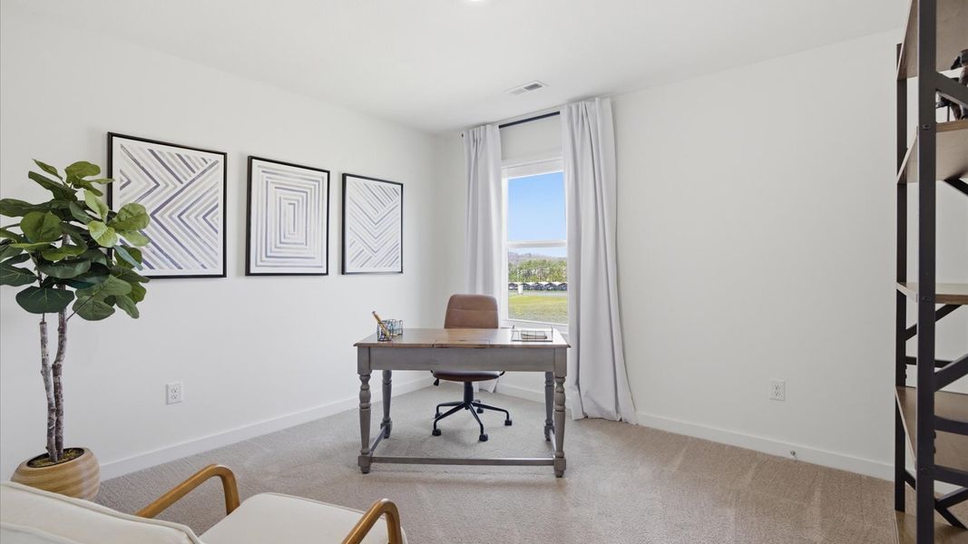 Furnished interior in a model home at Oak Hill in Vonore (Image 23).
