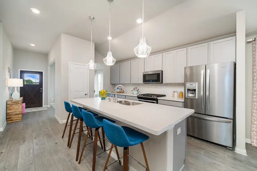 Furnished interior in a model home at Arabella on the Prairie: Heritage Collection in Richmond (Image 8).