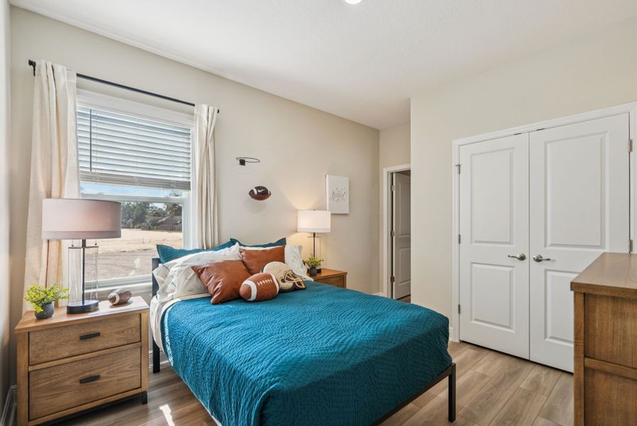 Furnished interior in a model home at Malabar Springs in Palm Bay (Image 11). Furnished interior in a model home at Malabar Springs in Palm Bay (Image 11).