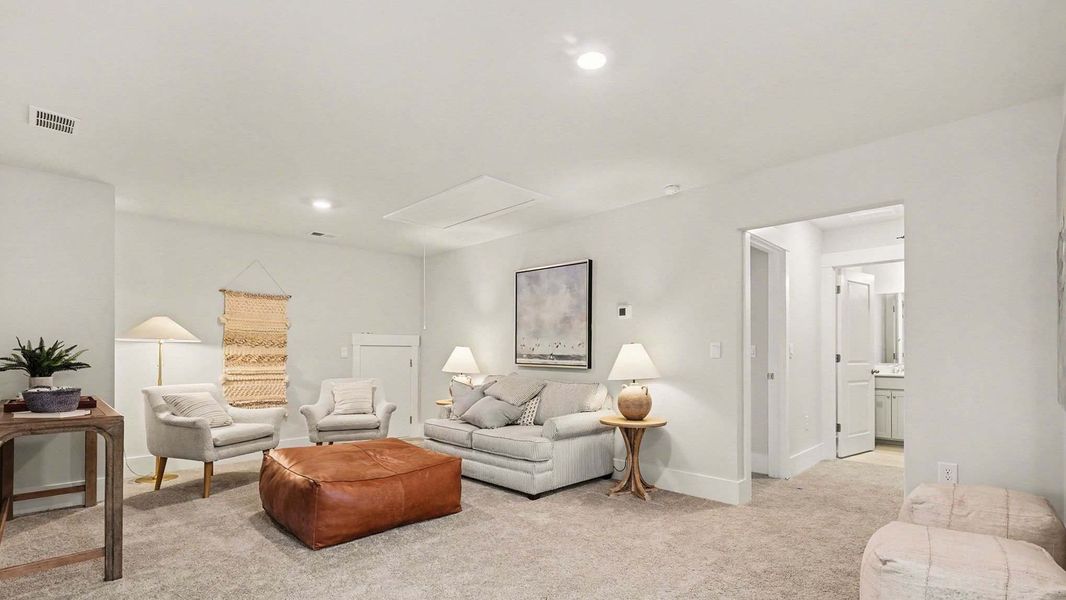 Furnished interior in a model home at Chapman Village in Conway (Image 12).