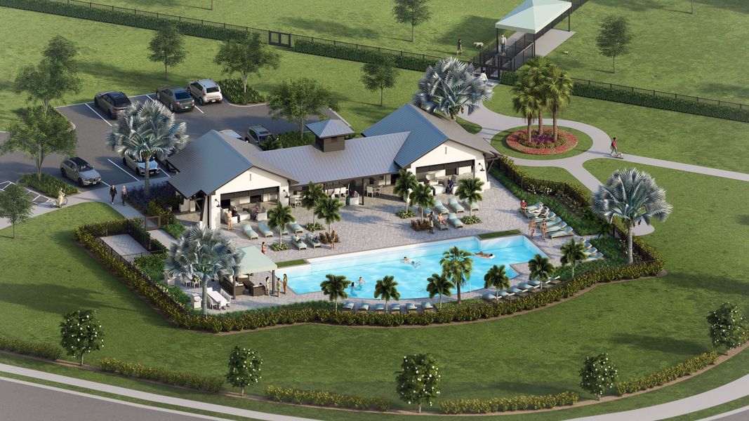 Amenity rendering Amenity rendering