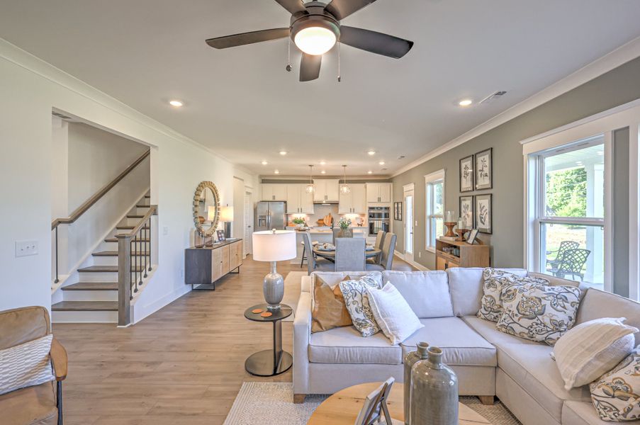 The Winston *Furnished Model Home - Selections and finished may vary.