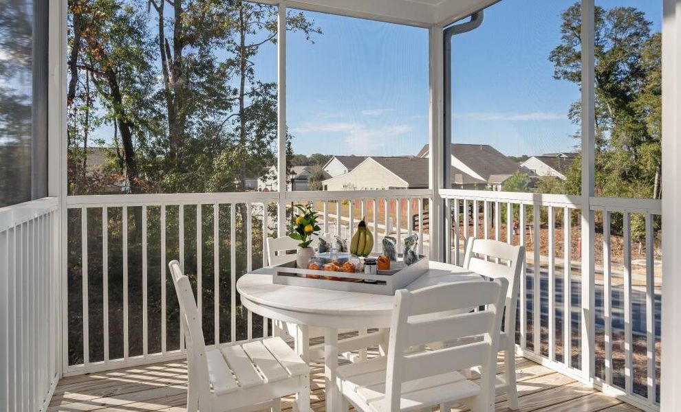 Exterior details of a home in New Riverside Village, Bluffton (Image 5).