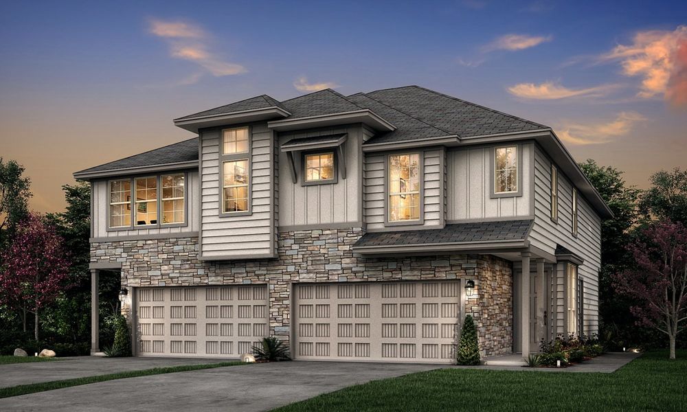 Image 2 of the Fulton Station: Urban Villas Collection community in Houston, TX.