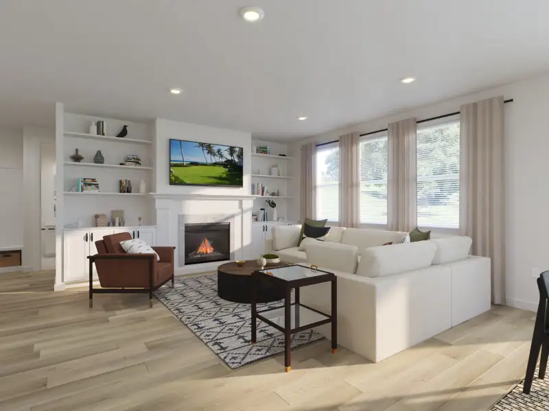 Furnished interior in a model home at McFarland Farms in Mount Juliet (Image 6).