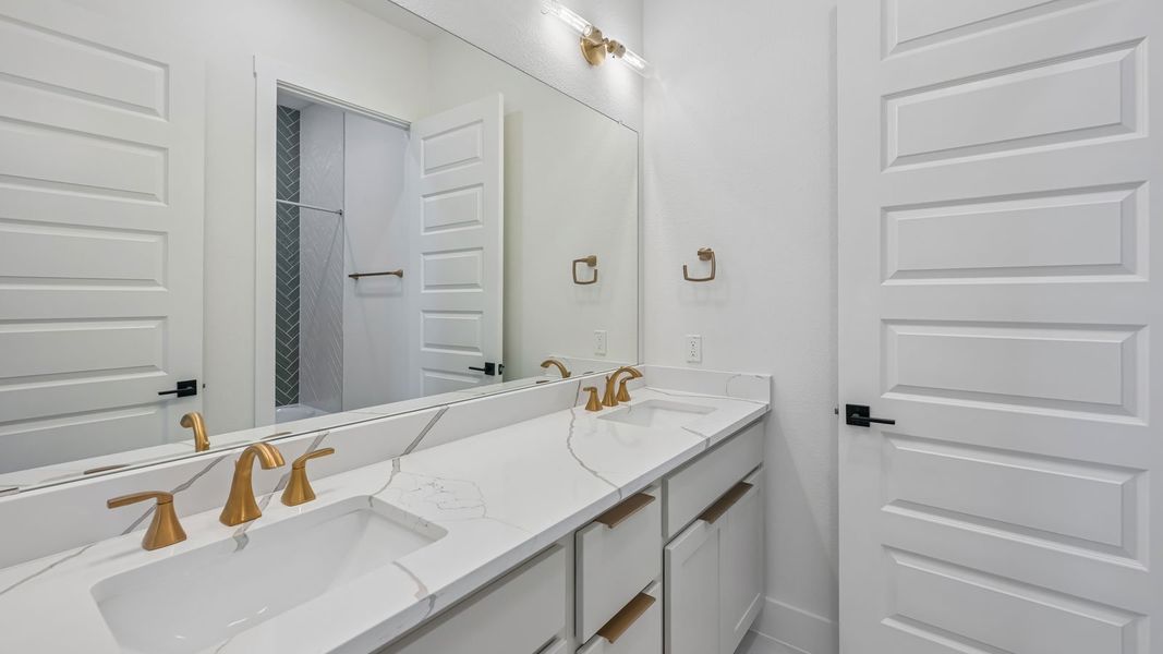 Furnished interior in a model home at Sola Vista at West Cypress Hills in Briarcliff (Image 38). Furnished interior in a model home at Sola Vista at West Cypress Hills in Briarcliff (Image 38).