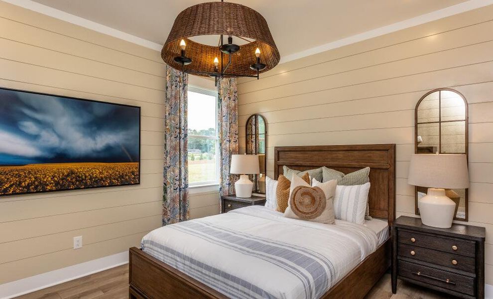 Furnished interior in a model home at Cedar Ridge in Angier (Image 25).