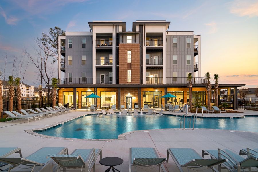 Condo located in Restore at Viera – Refresh Collection, Melbourne, highlighting architectural design (Image 3).