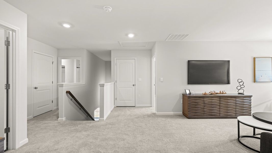 Furnished interior in a model home at Falcon Landing in Gainesville (Image 49).