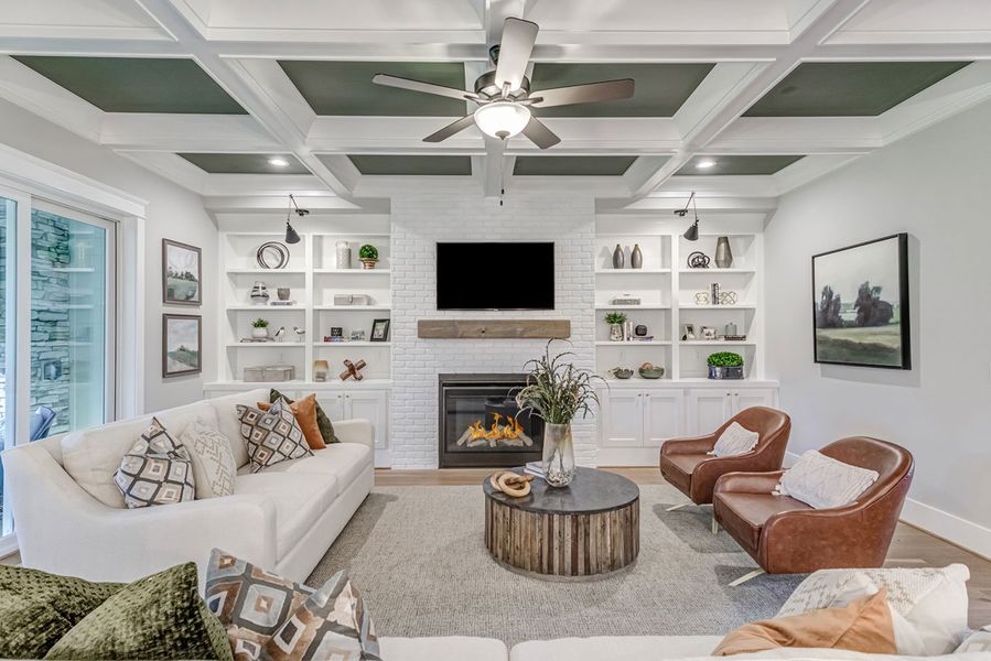 Furnished interior in a model home at Stonewall in Hillsborough (Image 6). Furnished interior in a model home at Stonewall in Hillsborough (Image 6).