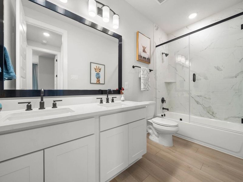 Furnished interior in a model home at Lago Mar in Texas City (Image 36). Furnished interior in a model home at Lago Mar in Texas City (Image 36).