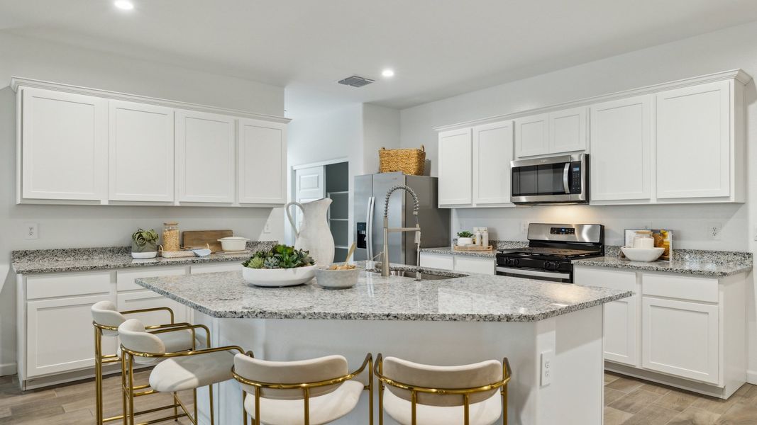 Furnished interior in a model home at Radiance at Superstition Vistas in Apache Junction (Image 52).