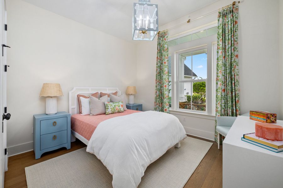 Furnished interior in a model home at Hidden Creek at SilverLeaf 80' Gold Series in St. Augustine (Image 10).