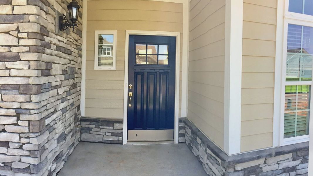 Exterior details of a home in Villas on 5th, Mebane (Image 4).