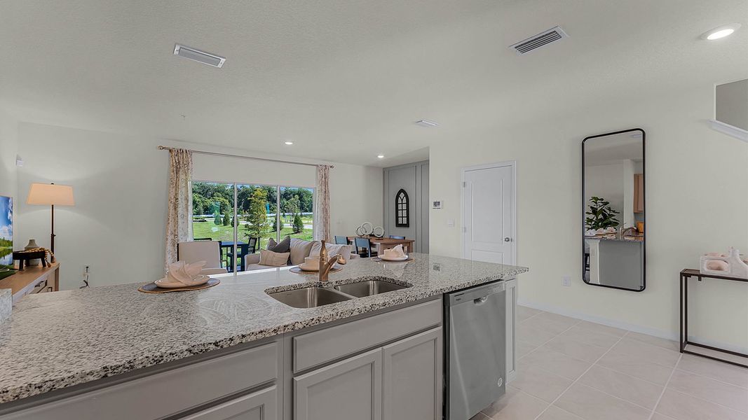 Furnished interior in a model home at Oak Pointe in Apopka (Image 26). Furnished interior in a model home at Oak Pointe in Apopka (Image 26).