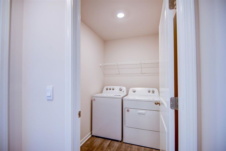 Furnished interior in a model home at Butterfield in Kinston (Image 31).