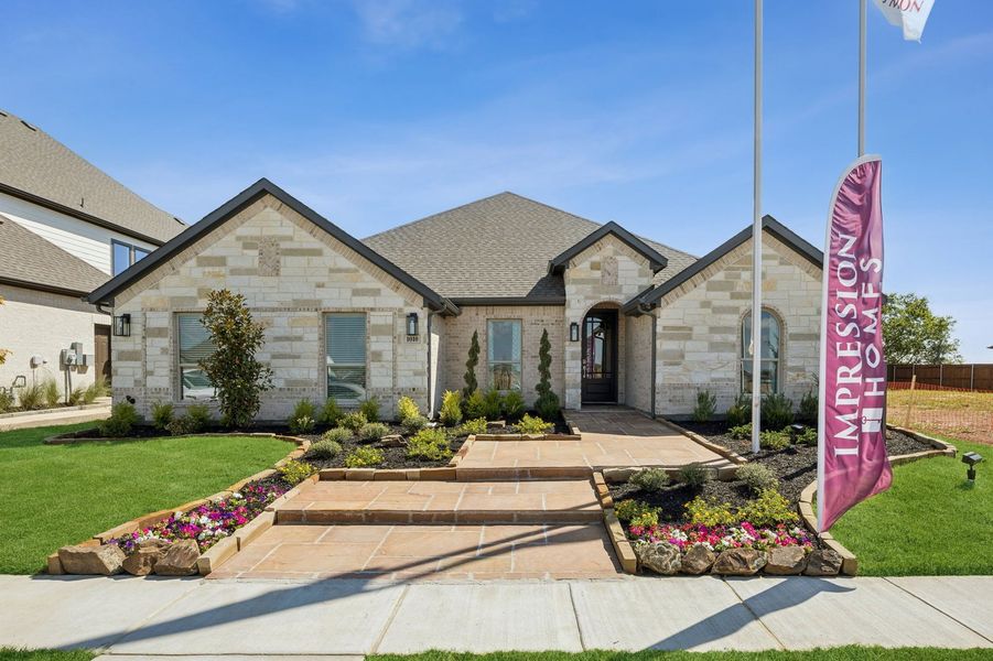 Front exterior of a home in the Timberbrook community, located in Justin, TX (Image 4). Front exterior of a home in the Timberbrook community, located in Justin, TX (Image 4).