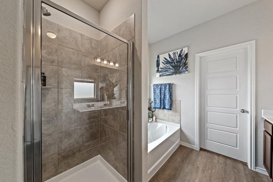 Abbott Place Model Home Primary Bath