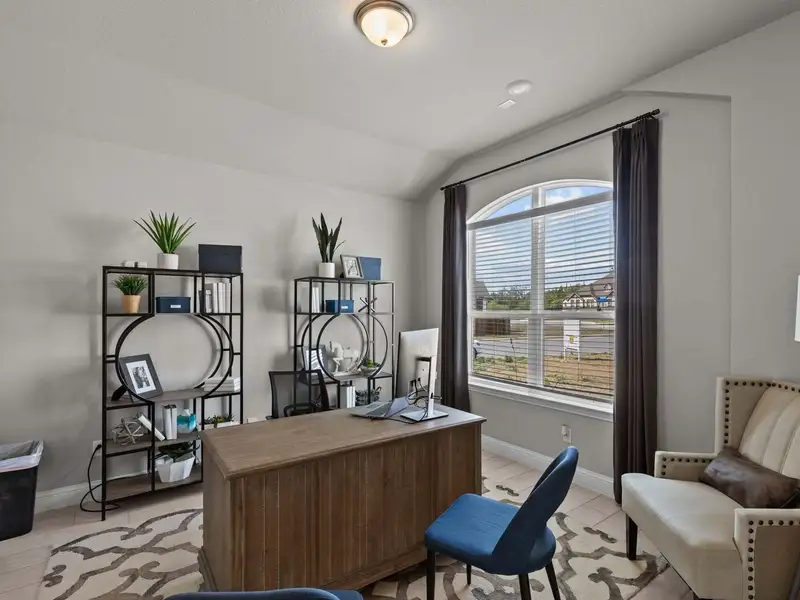 Furnished interior in a model home at Ladera in Castroville (Image 11). Furnished interior in a model home at Ladera in Castroville (Image 11).