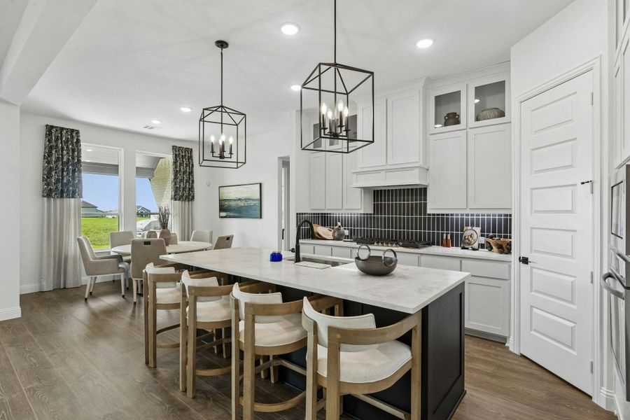 Furnished interior in a model home at Berkshire Estates in Mesquite (Image 7). Furnished interior in a model home at Berkshire Estates in Mesquite (Image 7).