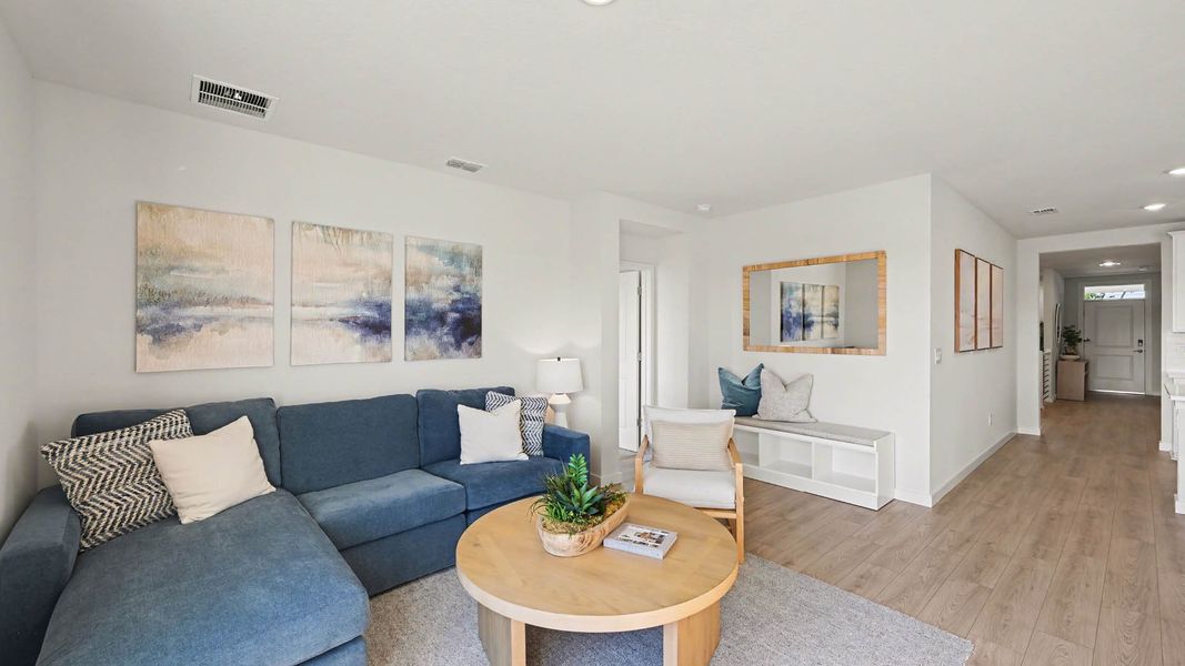 Furnished interior in a model home at Venetian Grove in Vero Beach (Image 15). Furnished interior in a model home at Venetian Grove in Vero Beach (Image 15).