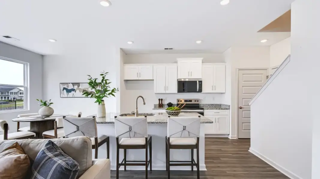 Furnished interior in a model home at Stillwater Lake Oconee in Eatonton (Image 20).