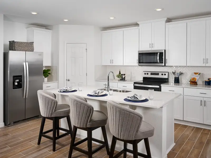 Kitchen in the Foxglove plan