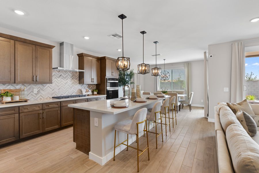 Furnished interior in a model home at Legacy Place in Glendale (Image 6).