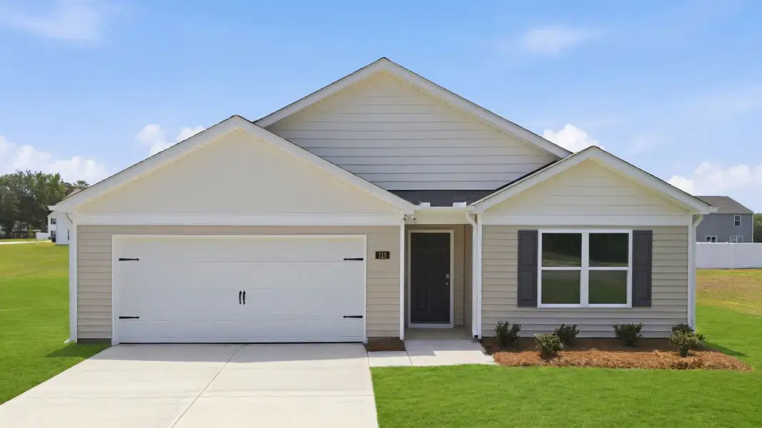 Front exterior of a home in the Savannah Place community, located in Wilson, NC (Image 5).