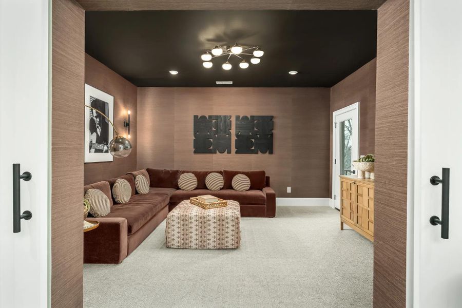 The Marabelle E Media Room The Marabelle E Media Room