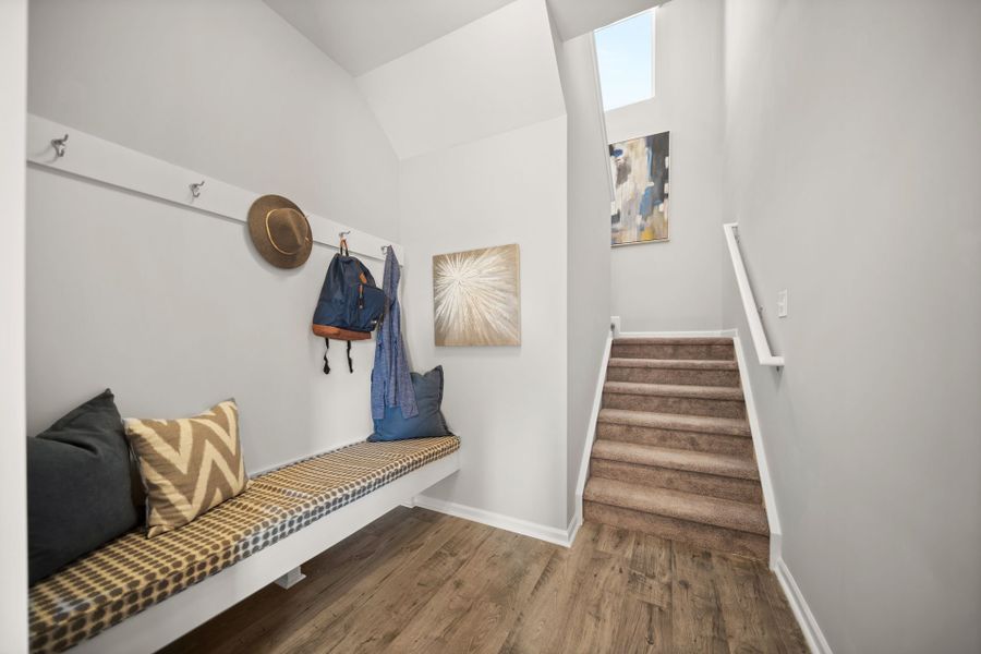 Furnished interior in a model home at Haven at Rocky River in Concord (Image 21).