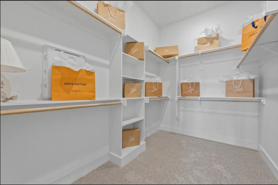 Furnished interior in a model home at Royal Court in Frisco (Image 17). Furnished interior in a model home at Royal Court in Frisco (Image 17).