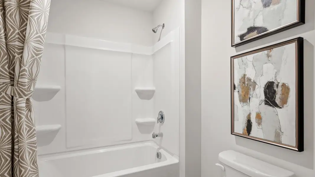 Furnished interior in a model home at Jackson Landing in Jefferson (Image 31). Furnished interior in a model home at Jackson Landing in Jefferson (Image 31).