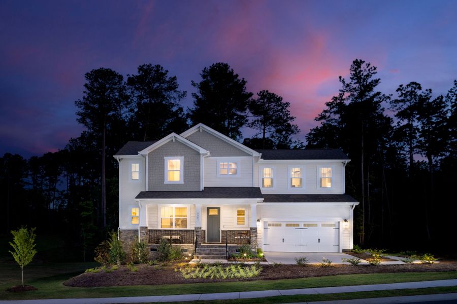 Front exterior of a home in the The Preserve At Reedy Creek community, located in Benson, NC (Image 3).
