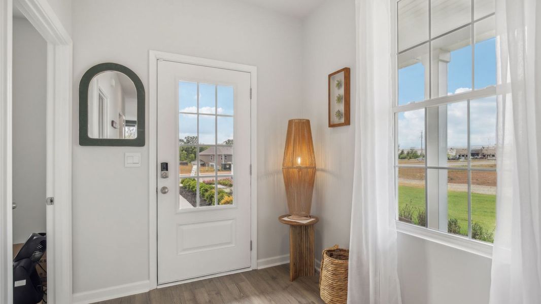 Furnished interior in a model home at River Landing Townhomes in Murfreesboro (Image 17). Furnished interior in a model home at River Landing Townhomes in Murfreesboro (Image 17).