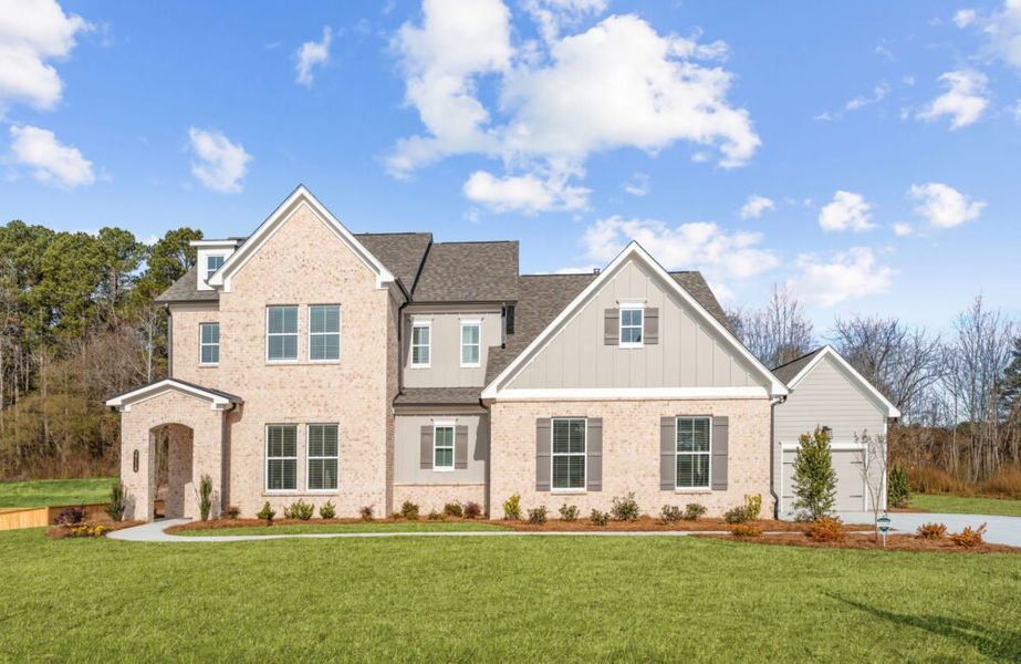 Front exterior of a home in the The Reserve at Knollwood community, located in Canton, GA (Image 12).