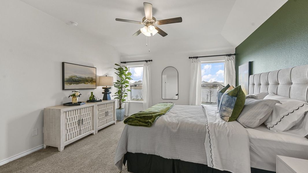 Furnished interior in a model home at Silverado in Aubrey (Image 48). Furnished interior in a model home at Silverado in Aubrey (Image 48).