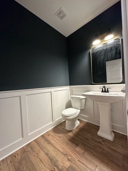 Furnished interior in a model home at Polk Place in Moreland (Image 15).