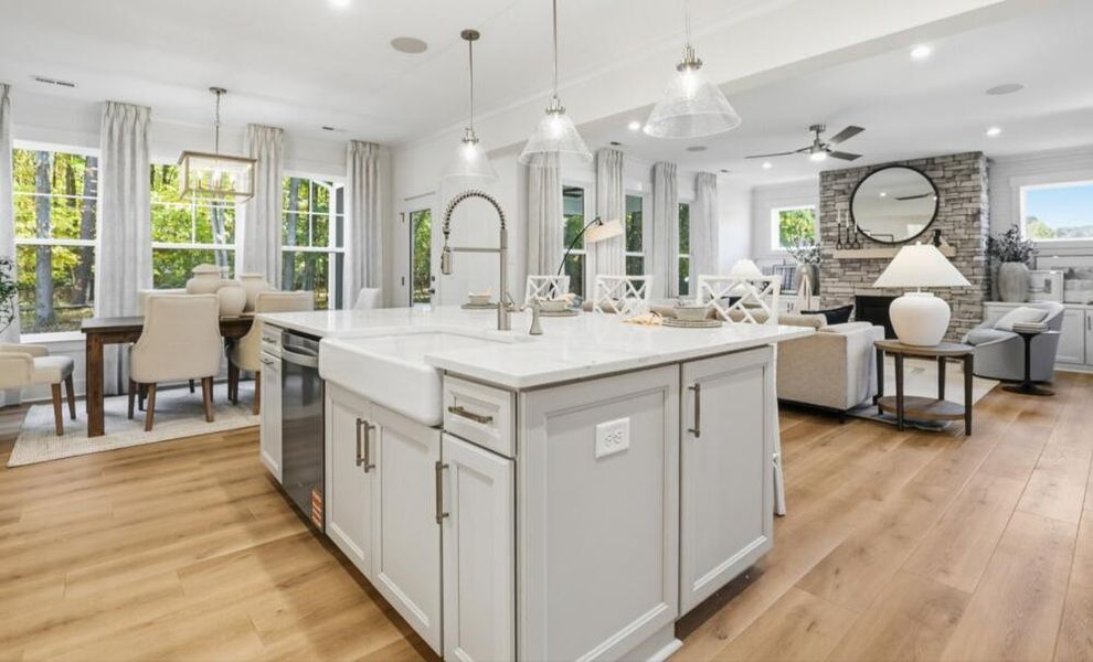Furnished interior in a model home at Alexander Landing in Mint Hill (Image 15). Furnished interior in a model home at Alexander Landing in Mint Hill (Image 15).
